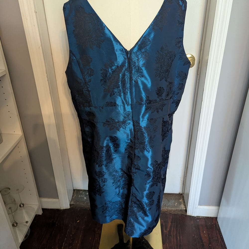 Jessica Howard 24WP Teal Blue Dress - Picture 2 of 5